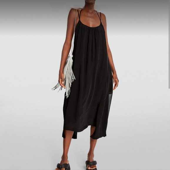 NWOT AllSaints Areena Sleveless Maxi Dress. Size 4 - Picture 2 of 13
